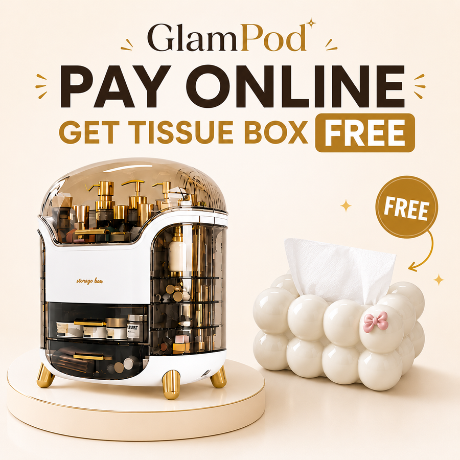 GlamPod Cosmetic Organizer