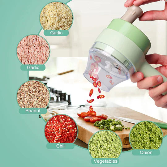 Rechargeable Hammer Food Chopper