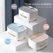 ECOCO Multifunctional Tissue Box with Storage Holder