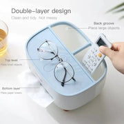 ECOCO Multifunctional Tissue Box with Storage Holder